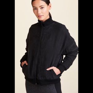 NWT Alala Arcs Reversible Bomber Jacket Black- S